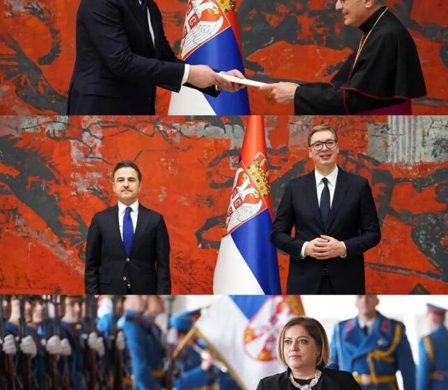 Vučić primio akreditivna pisma novih ambasadora Grčke, Sirije i Vatikana i zahvalio na podršci oko Kosova 1