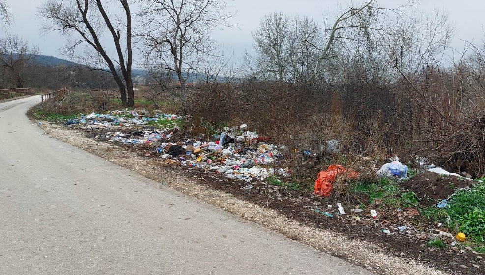 Raste divlja deponija pored puta Grljan - Avramica nadomak Zaječara 2