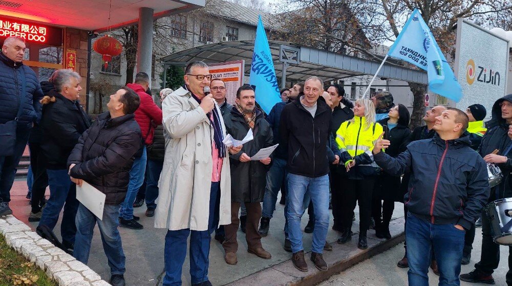 "Ako je šutiranje veština i dostignuće, mi to znamo mnogo bolje od Kineza": Predsednik sindikata o protestu u Boru protiv rukovodstva Ziđina 1