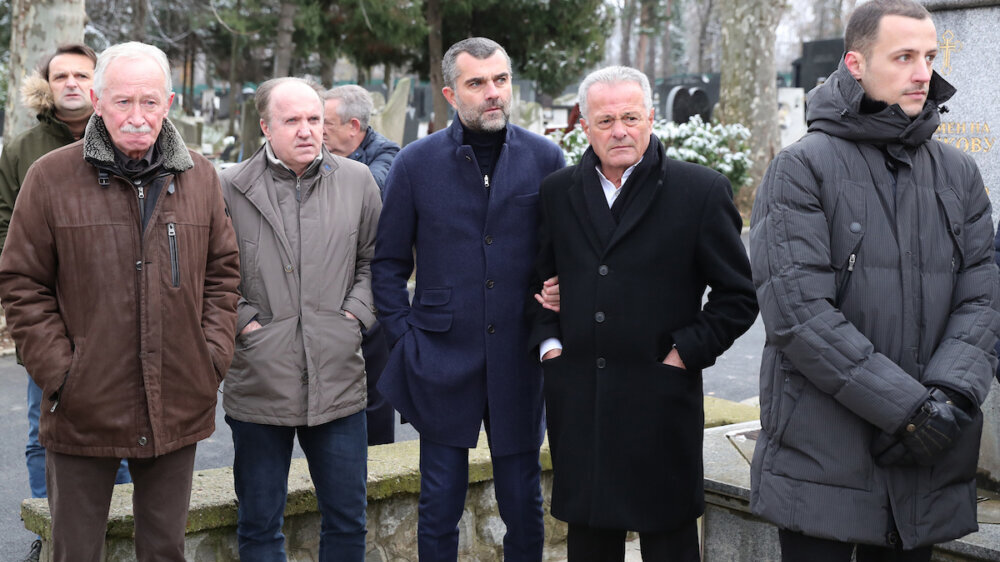 Miodrag Ješić sahranjen sa zastavom Partizana, poslednjem ispraćaju prisustvovale legende srpskog fudbala 2