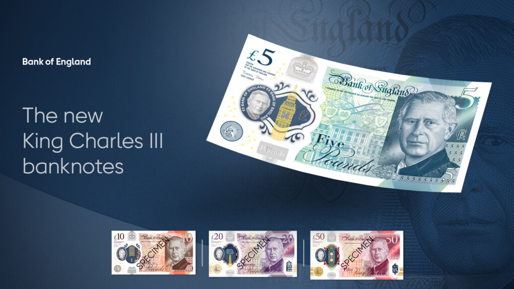 Banka Engleske predstavila novčanice sa likom kralja Čarlsa 2