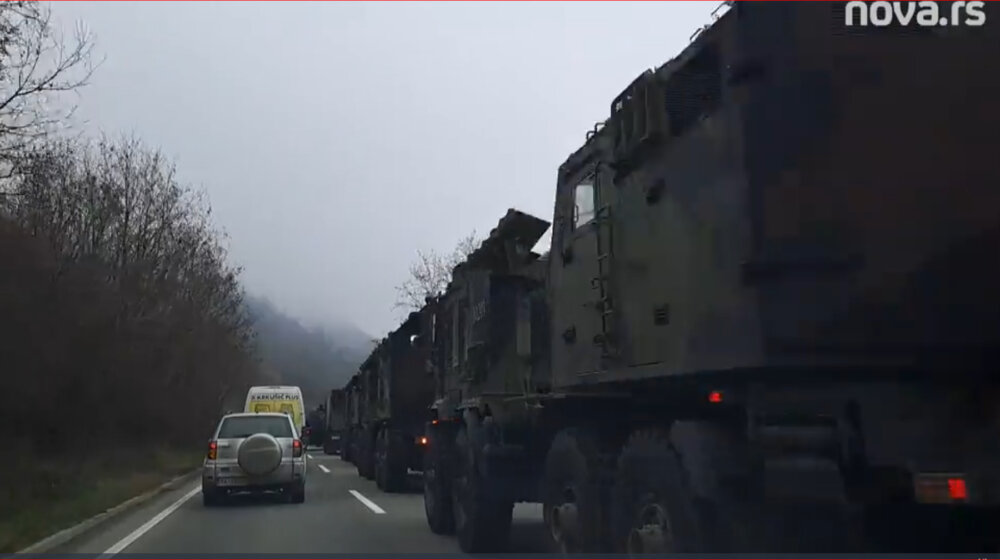 Vojska Srbije postavila artiljeriju u blizini Jarinja 1