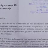 Odeljenje 4/2 Treće beogradske gimnazije stalo uz svoje profesore 15