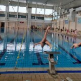 Prve zimske igre na vodi u Leskovcu 1