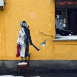 Benksi prodaje radove da bi pomogao Ukrajini: "Našim prijateljima" 3