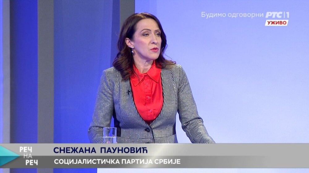 Socijalisti u Odboru za ustavna pitanja neće podržati zahtev za interpelaciju Siniše Malog: Snežana Paunović o Kongresu SPS i opoziciji 1
