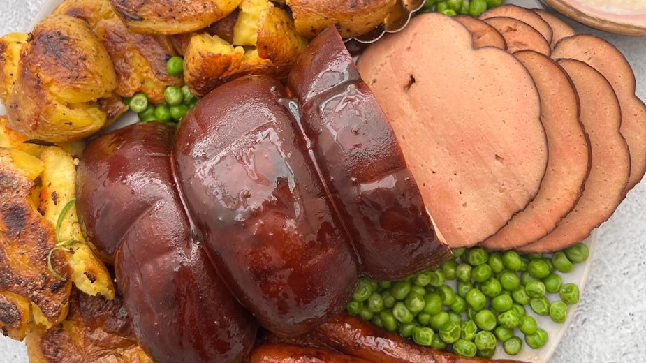 Svečana veganska glazirana šunka (posno) 1