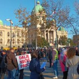 Vlasnici plutajućih objekata blokirali saobrćaj pa zahteve "zakačili" na vrata Skupštine Grada Beograda 9