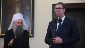 Časni pojas Presvete Bogorodice stigao u Beograd, na dočeku Porfirije i Vučić 1