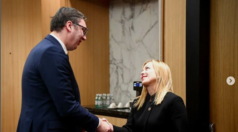 Vučić u Tirani čestitao preuzimanje dužnosti Đorđi Meloni i pozvao je u posetu Srbiji 1