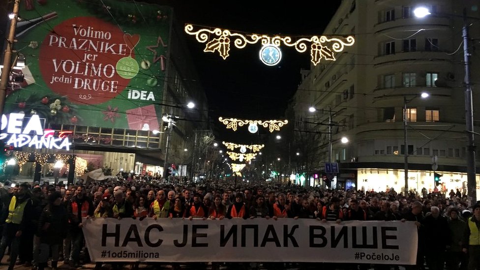 protest, godišnjica smrti Olivera Ivanovića, 16. januar