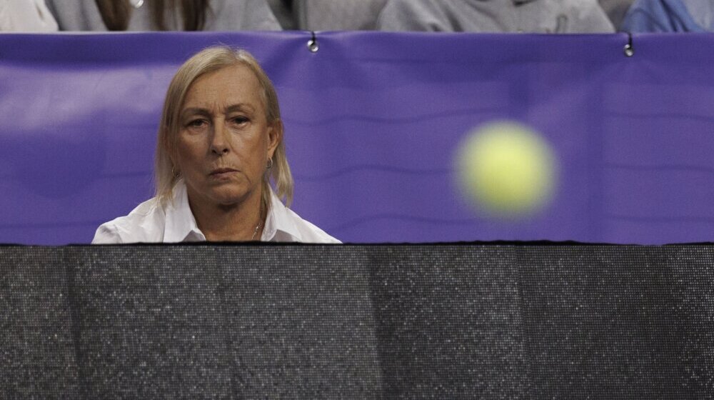 "Bila sam u panici, mislila sam da neću dočekati Božić": Martina Navratilova o borbi sa rakom grla i dojke 1