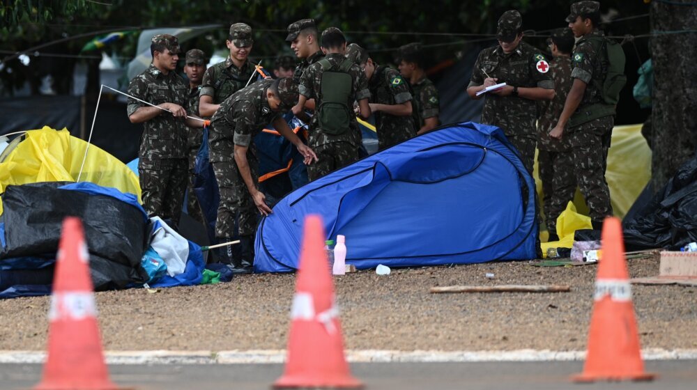 Brazilska vojska i policija demontirale kampove Bolsonarovih pristalica 1