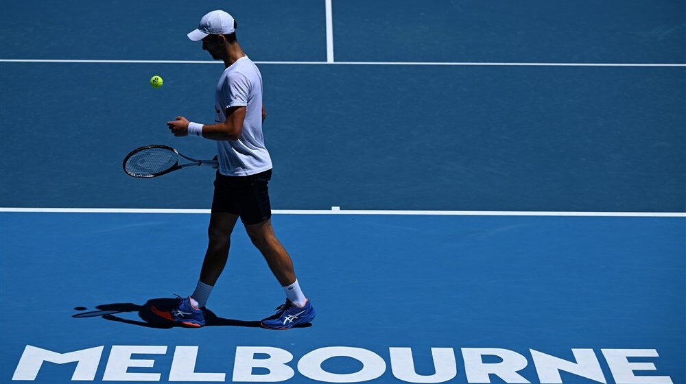 "Nisam hteo ništa da rizikujem": Đoković o prekinutom treningu sa Medvedevom 1