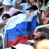 Navijači na Australijan openu istakli zastavu Rusije uprkos zabrani 13