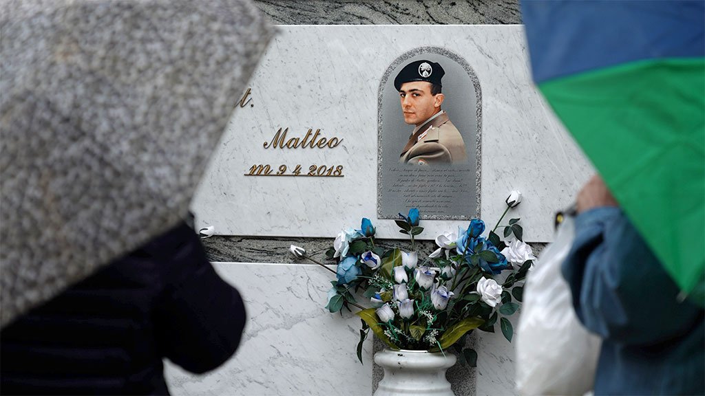 Matteo's grave