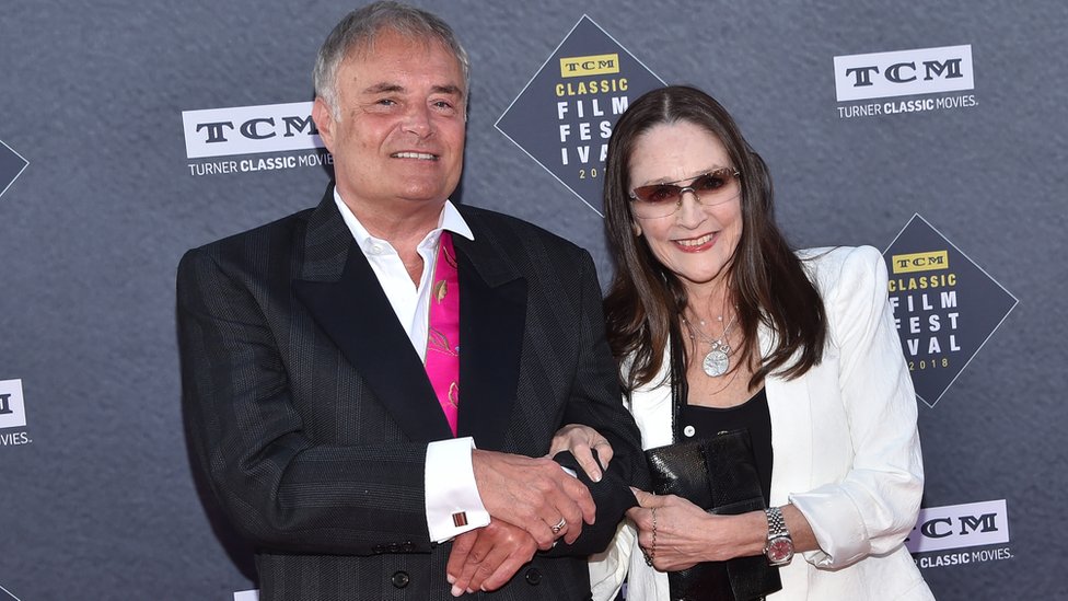 Olivia Hussey and Leonard Whiting, the stars of 1968's Romeo and Juliet, pictured in 2018
