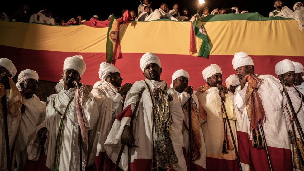 Božić: Pravoslavni hrišćani širom sveta slave jedan od najznačajnijih verskih praznika 6 Believers mark the day in Ethiopia