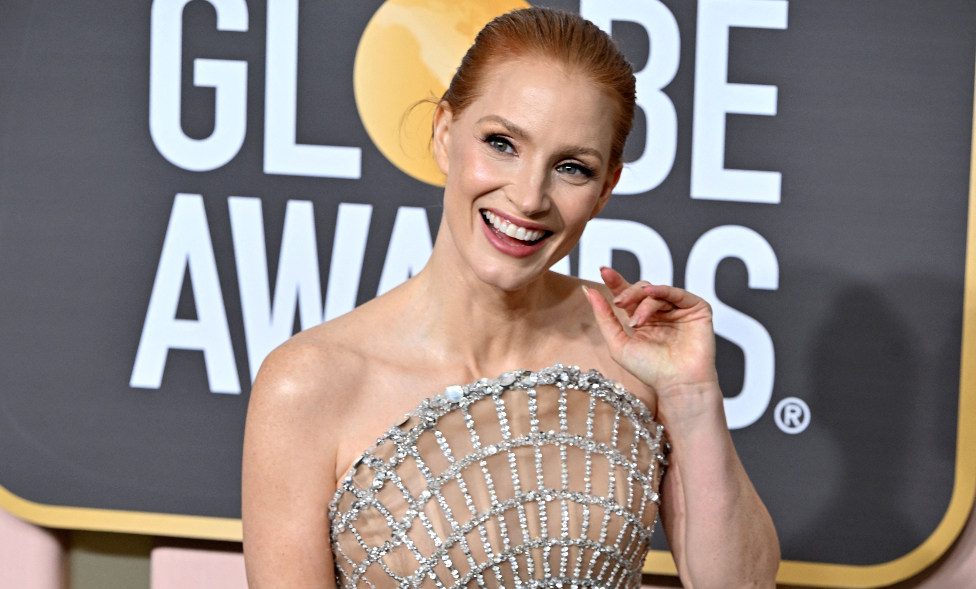 Zlatni globus 2023. u fotografijama: Kako su zvezde prošetale crvenim tepihom 24 Džesika Častejn