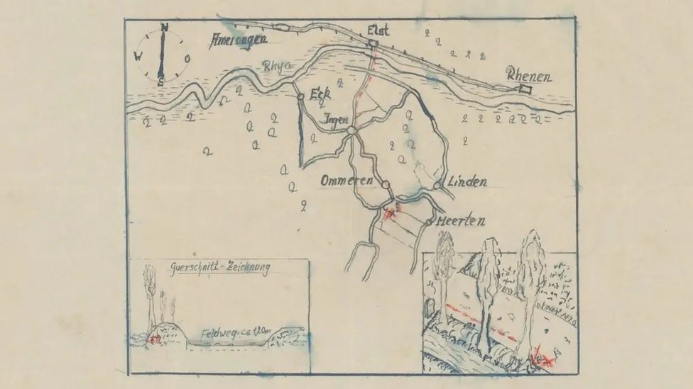 Istorija i Drugi svetski rat: Lov na nacističko zlato u holandskom selu razbesneo meštane 2 Fotografija mape