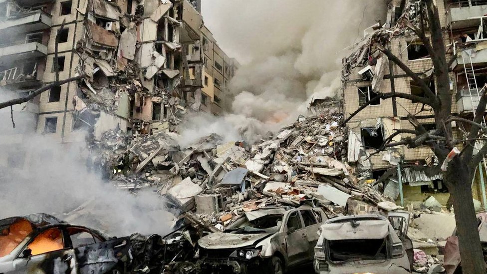 Rusija i Ukrajina: Ruske rakete padale širom Ukrajine, najmanje pet mrtvih u Dnjepru 1 dnjepar