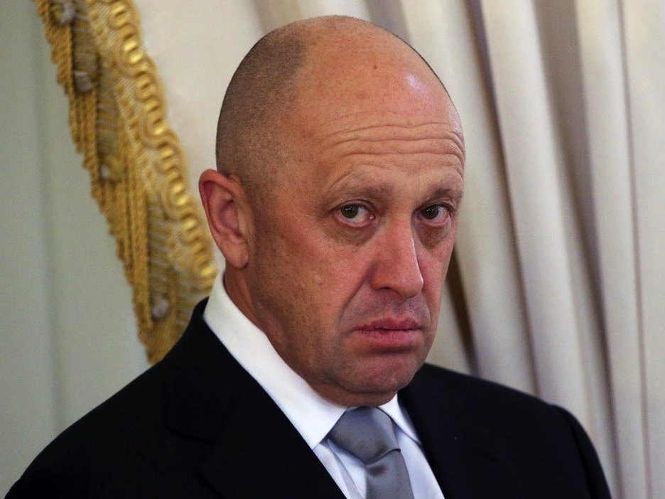 Prigozhin at a foreign investors meeting in St Petersburg in 2016