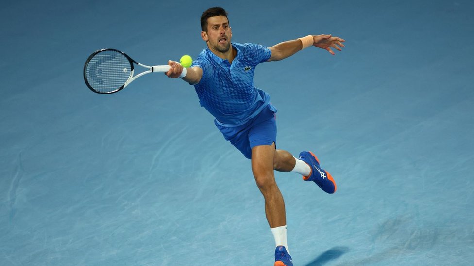 Novak Đoković udara forhend