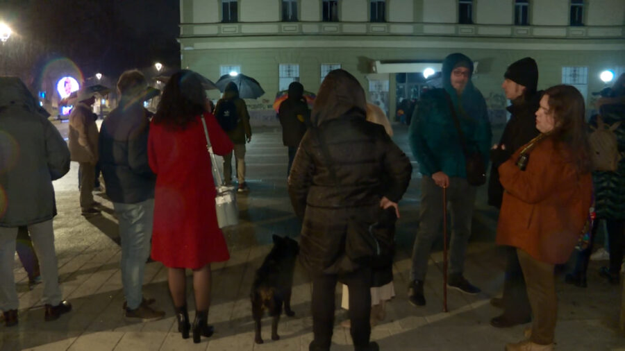 Protest građana u Pančevu zbog izlivanja amonijaka i zagađenog vazduha 1
