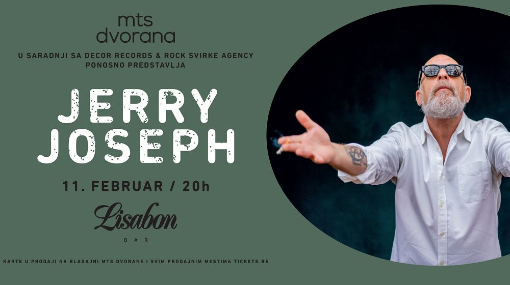 Američki gitarista i autor Džeri Džosef nastupa uživo u Lisabon baru 1