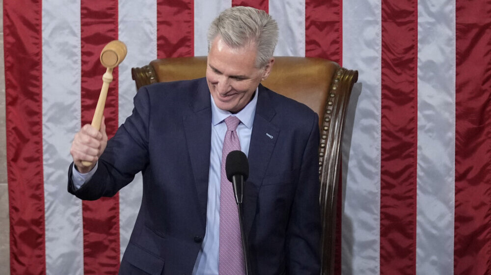 Visoka cena Makartijevog izbora za predsedavajućeg Predstavničkog doma SAD 1