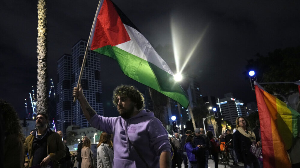 Ministar nacionalne bezbednosti Izraela zabranio isticanje palestinskih zastava 1