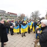 Novi Sad: Živi lanac jedinstva u znak podrške Ukrajini 13