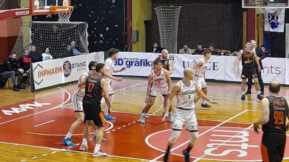 Važna utakmica košarkaša Slobode i Novog Pazara u Užicu 1