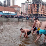 Zbog nabujale i mutne Đetinje, u Užicu nije bilo plivanja za Bogojavljenski krst 2