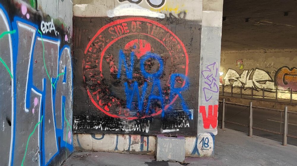 Prefarban mural u Beogradu posvećen grupi Vagner 1