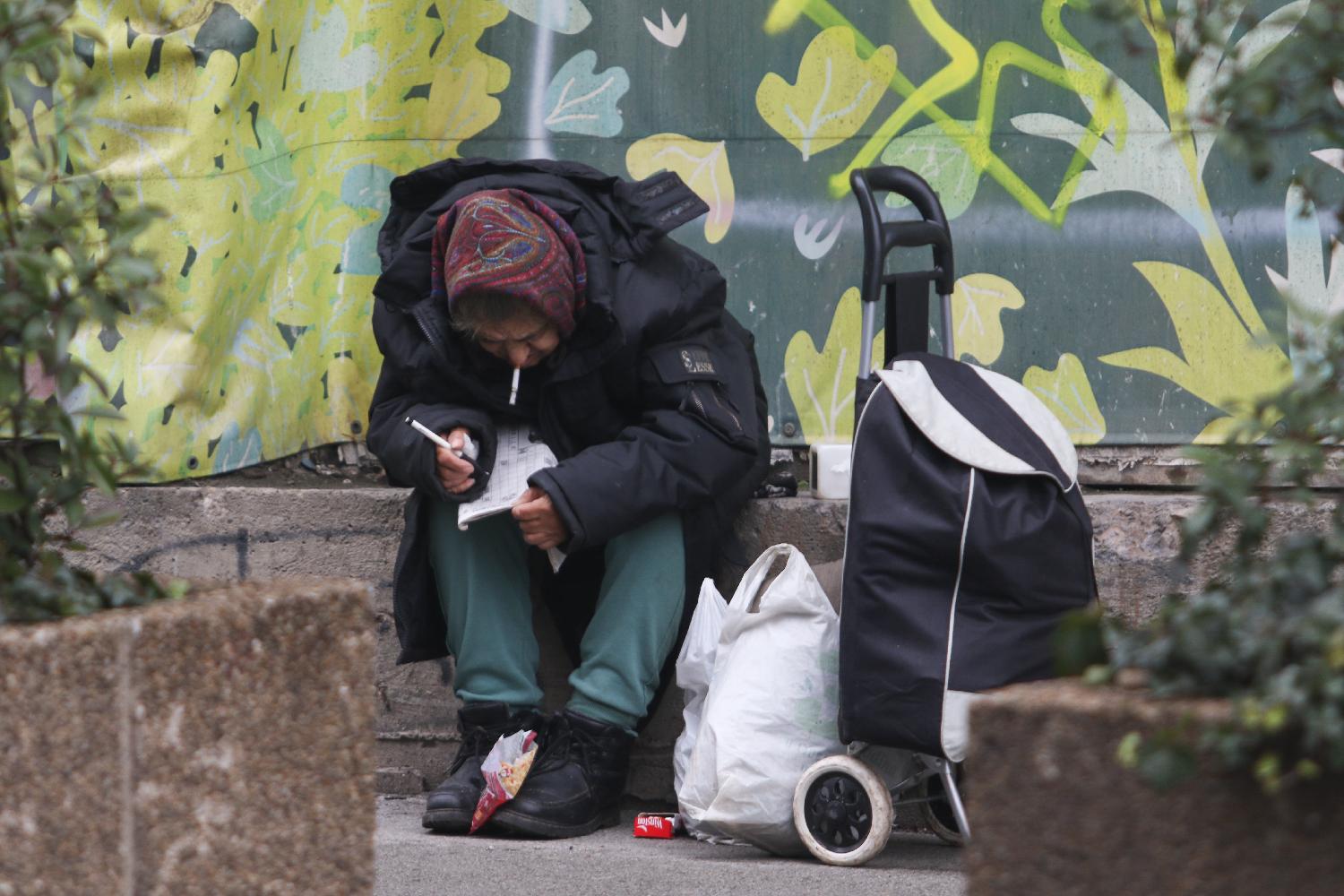 Beskućnici, Ukrštene reči