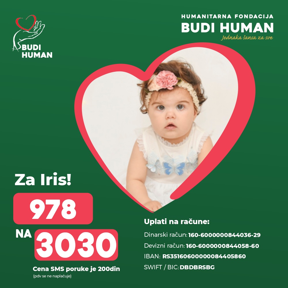 Trčimo, treniramo, skupljamo kilometre i donacijе za Iris 2