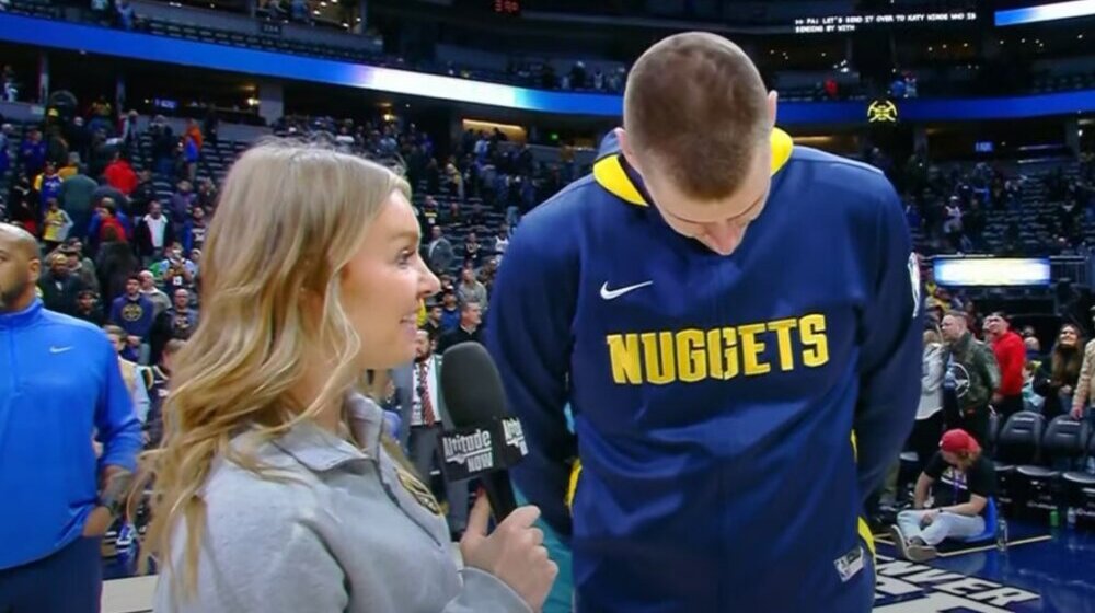 Jokić odgovorio na srpskom američkoj novinarki posle Božićne čestitke: „Tako mi to kažemo“ (VIDEO) 1