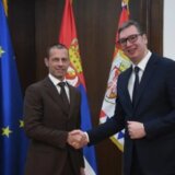 Vučić razgovarao sa predsednikom UEFA Čeferinom o izgradnji stadiona u Srbiji 5