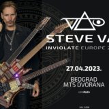Gitarski heroj Stiv Vaj 27. aprila u MTS dvorani 5
