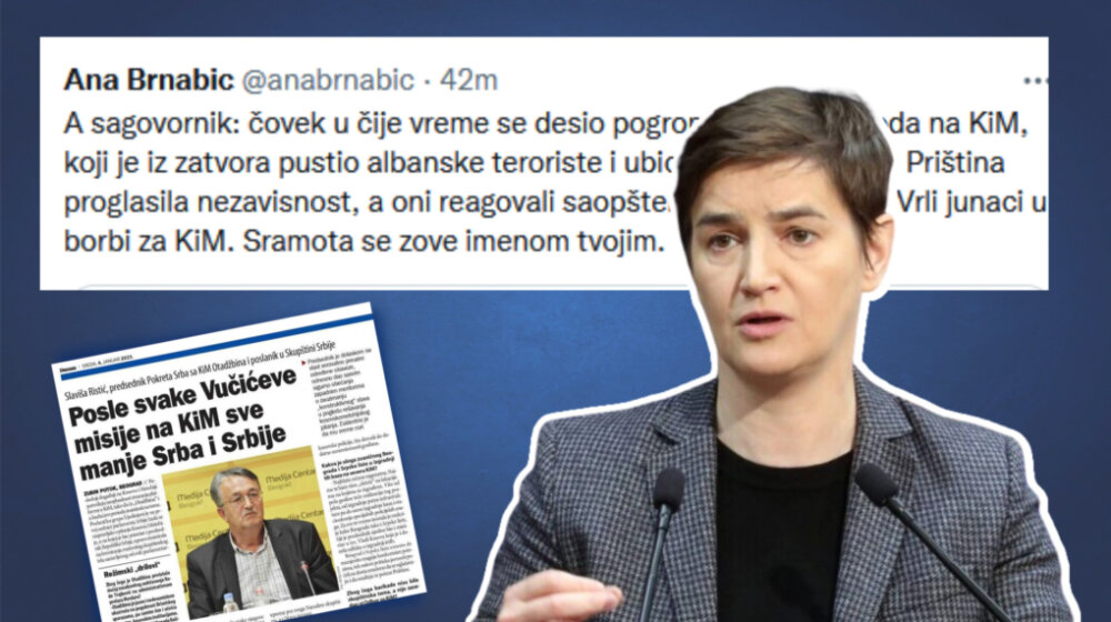 Ana Brnabić o Danasu: Jedan dan su radikalno levo, a već drugi radikalno desno 1