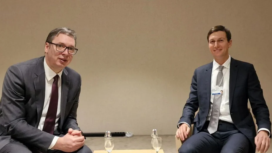 Vučić u Davosu sa Džaredom Kušnerom i premijerima Španije i Belgije 1