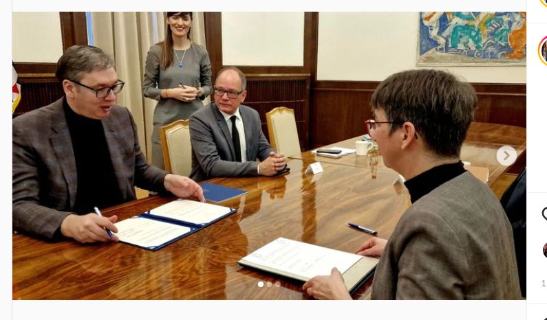 Potpisana Zajednička izjava o namerama između kabineta predsednika Srbije i nemačkog ministarstva za ekonomska pitanja 1