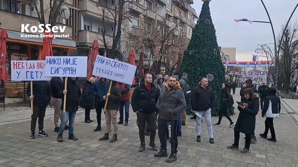 Poruka Vučiću s protesta Srba na Kosovu: Prvo ZSO, pa onda novi sporazum 1