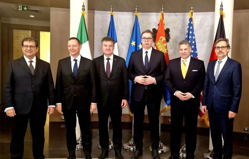 Vučić se sastao sa predstavnicima EU, SAD, Nemačke, Francuske i Italije 1