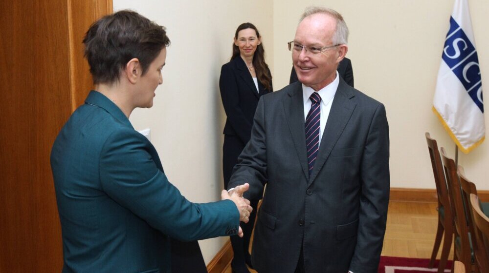 Brnabić šefu Misije OEBS: Cenim podršku sveobuhvatnim reformama u Srbiji 1