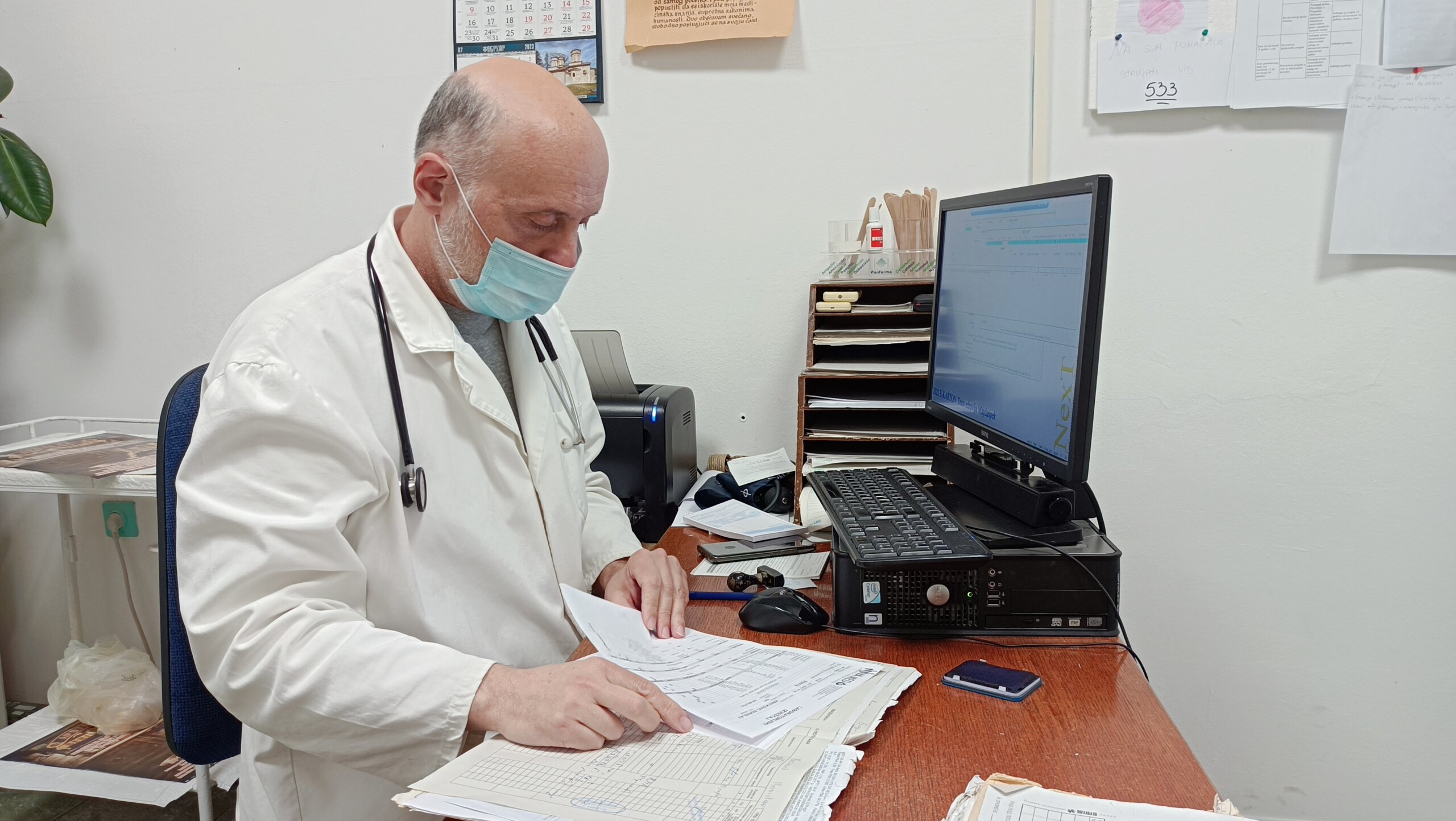 Virus sličan gripu puni ordinacije u Donjem Milanovcu 2