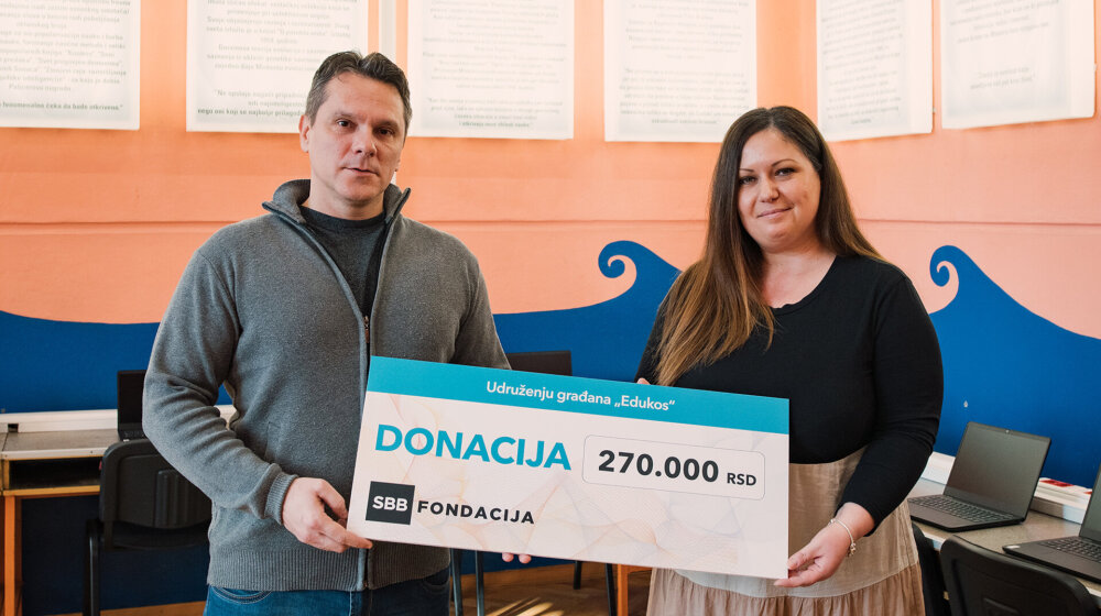SBB fondacija donirala novac za opremanje stručne biblioteke u Kragujevcu 1