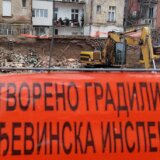 Građevinska inspekcija zatvorila gradilište u Uskočkoj ulici u centru Beograda 6