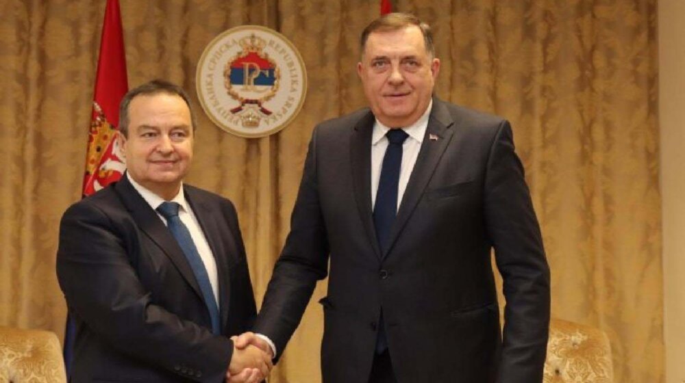 Dodik i Dačić razgovarali o zajedničkim projektima RS i Srbije 1